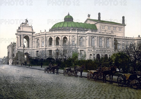 The Theatre, Odessa, Russia, (i.e., Ukraine) ca. 1890-1900