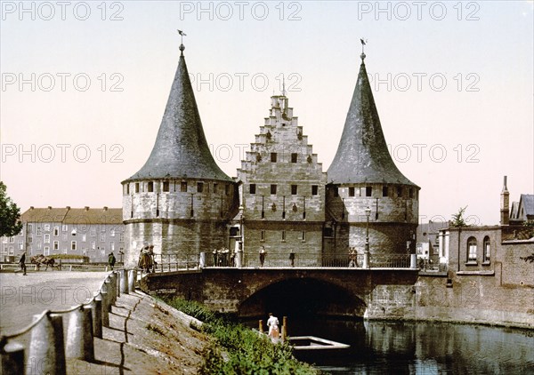 The Rabot Gate, Ghent, Belgium ca. 1890-1900