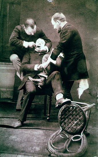 Tooth extraction ca. 1892?
