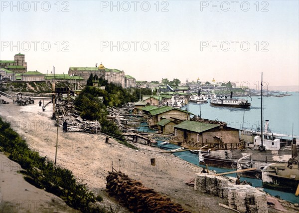 On the Dnieper, Kiev, Russia, (i.e., Ukraine) ca. 1890-1900