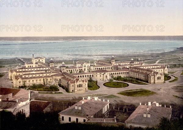 Andrewski Liman, the Kurhaus, Odessa, Russia ca. 1890-1900