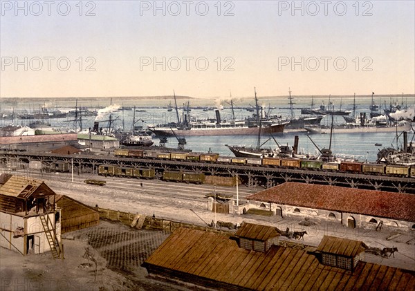 The Port Practique, Odessa, Russia, (i.e., Ukraine) ca. 1890-1900