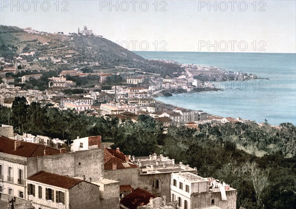 Babel-Oued from Casbah, Algiers, Algeria ca. 1899