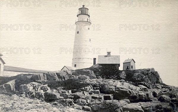 Light Station Boston, Massachusetts (ca. 1897)