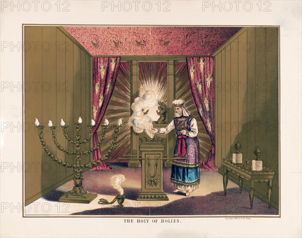 The holy of holies print ca. 1879