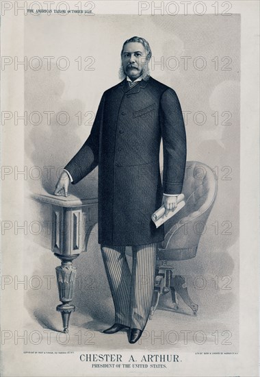 President Chester A. Arthur. President of the United States ca. 1881