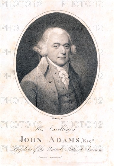 His Excellency John Adams, Esqr. President of the United States of America
