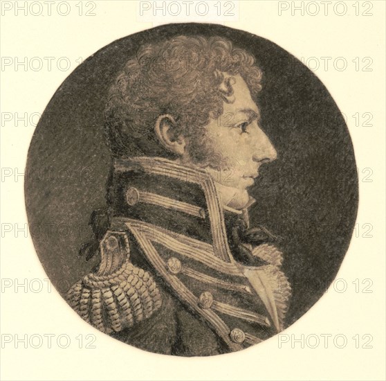 John H. Dent, head-and-shoulders portrait, facing right ca. 1809