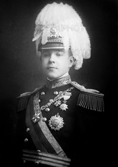 King of Portugal, in uniform
