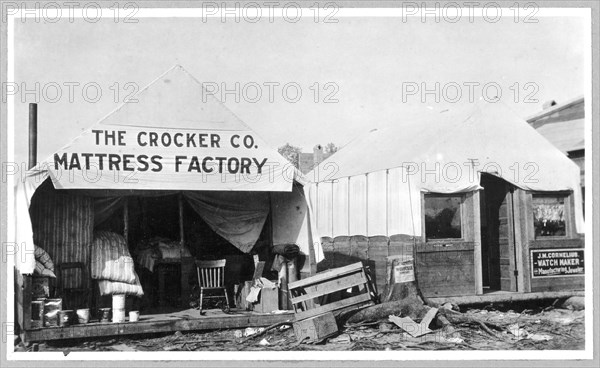 The Crocker Co. Mattress Factory 1900-1930 possibly Anchorage