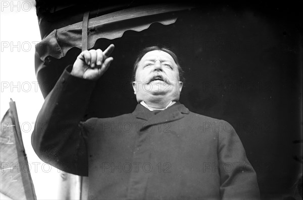 William Howard Taft speaking North Platte, Neb. 1908