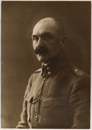 Portrait of Akseli Gallen-Kallela as Mannerheim´s adjutant in Vaasa