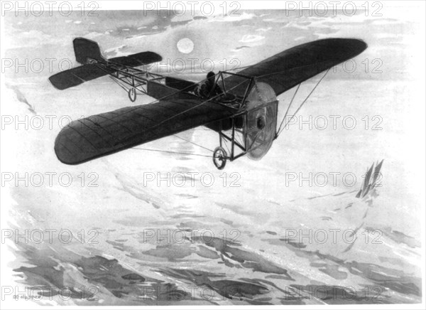 The channel flight. Blériot, July 25th 1909