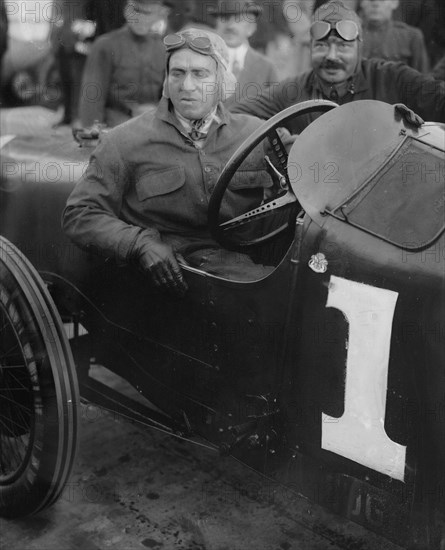 Dario Resta (1882-1924), an Italian-British racecar driver who came in a close second at the 1915 Indianapolis 500