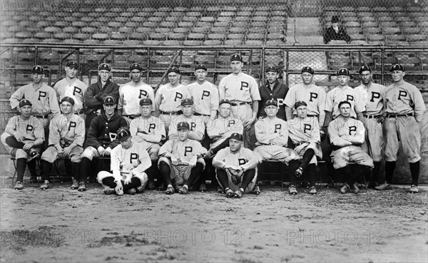 Philadelphia NL World Series team ca. October 4, 1915