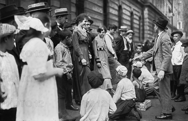 Jewish New Year - boot blacks ca. 1910-1915