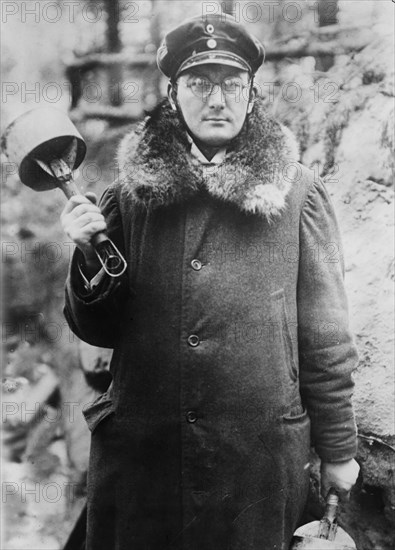 German with Russian hand grenades ca. 1910-1915