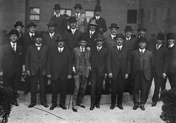 Vintage Baseball - Federal League Baseball Executives ca. 1914