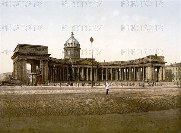 Kasan Cathedral, St. Petersburg, Russia ca. 1890-1900