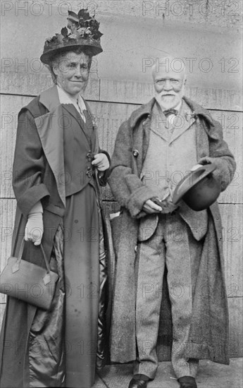 Andrew Carnegie & wife ca. 1910-1915