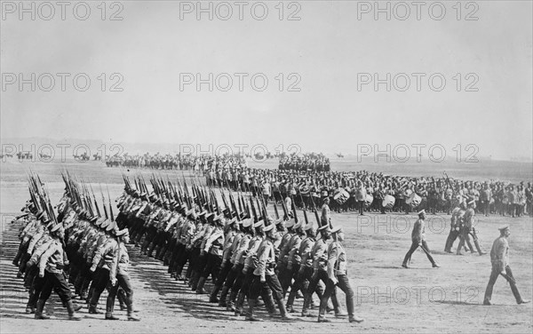 Russian soldiers during World War I ca. 1914-1915