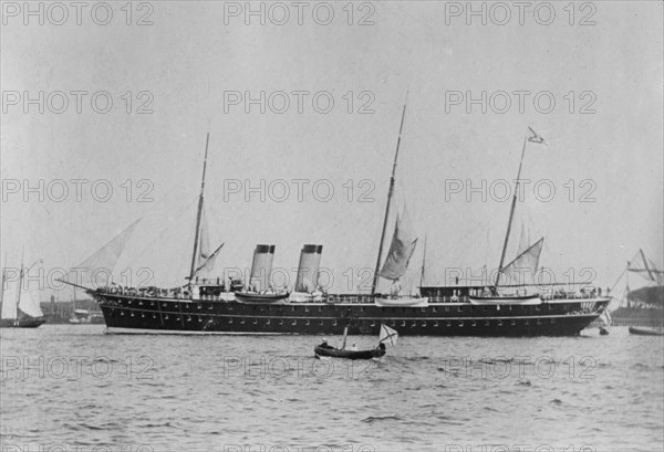 The Standart, an Imperial Russian yacht serving Emperor Nicholas II ca. 1910-1915
