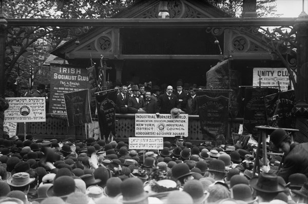 Alexander Berkman, Union Square, May 1, 1908