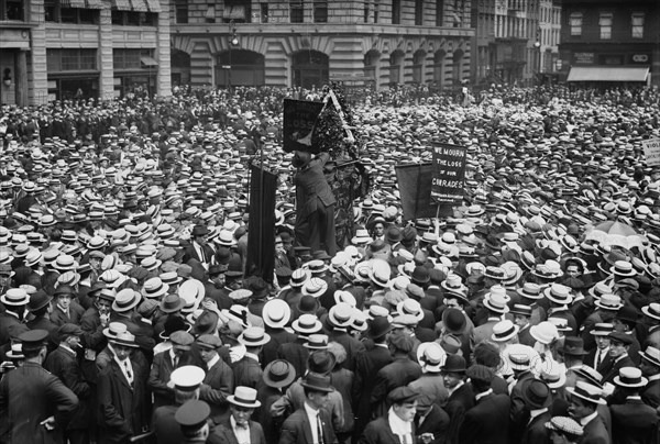 Anarchists in Union Square New York 7/11/14