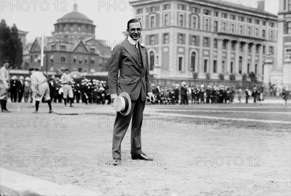 Billy Lush, the coach of the Columbia University baseball team during the time when a Chinese American baseball team from Hawaii played Columbia University's team on May 31, 1914