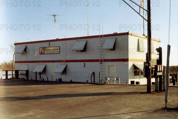 Life Boat Station Venice, Louisiana Coast Guard Light Attendant Station Venice, circa 1972