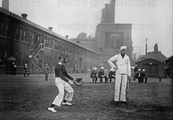 Sailors at play, Brooklyn Navy Yard ca. 1914