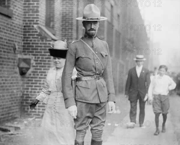 American military officer Cornelius Vanderbilt III ca. 1910-1915