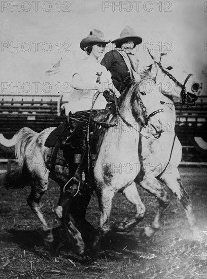 Rodeo participants ca. 1910-1915