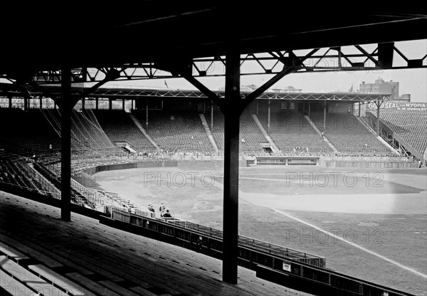 Fenway Ball Park - view from RF corner - Boston ca. September 1914