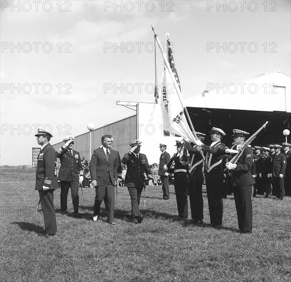 Air Station Clearwater, Florida (Formerly Air Station St. Petersburg) Original photo caption: 'St. Petersburg/Clearwater Air Station Commissioning.'; 1976