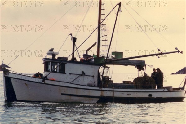 9/7/1972 - Halibut boat, Kitten Pass, Nuka Bay, Alaska