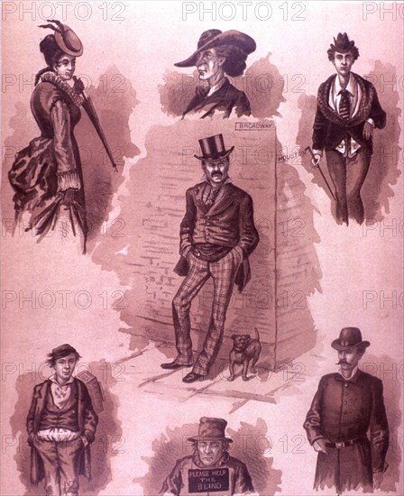 Characters of New York ca. 1870s?