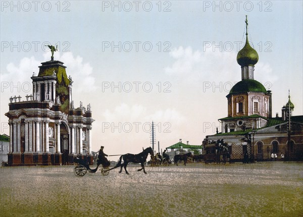 Krassnow Place, Moscow, Russia ca. 1890-1900