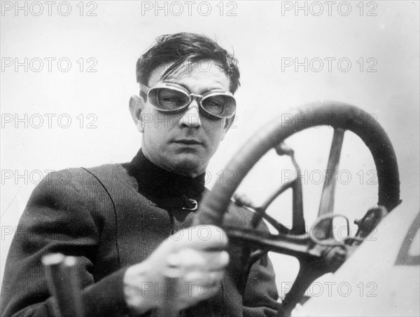 Bob Burman, race car driver ca. 1910-1915