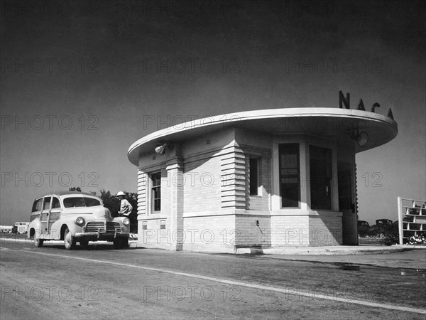 Guard House at the Aircraft Engine Research Laboratory ca. 1945