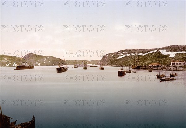 General view, Port Catherine, Kola Peninsula, Russia ca. 1890-1900