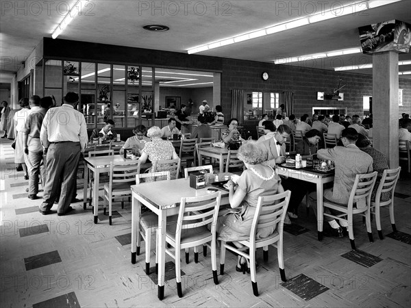 Lewis Cafeteria at Lunch Time ca. 1952