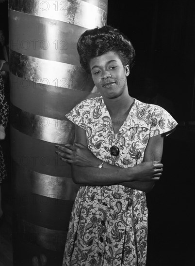 Sarah Vaughan at Cafe Society, NYC, ca. September 1946