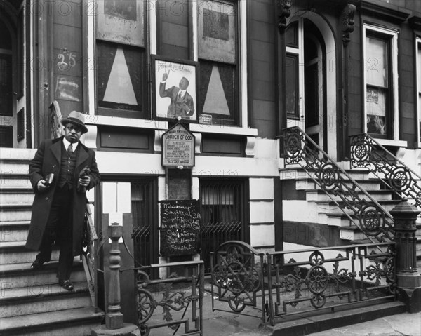 Church of God, 25 East 132nd Street, Manhattan ca. 1936