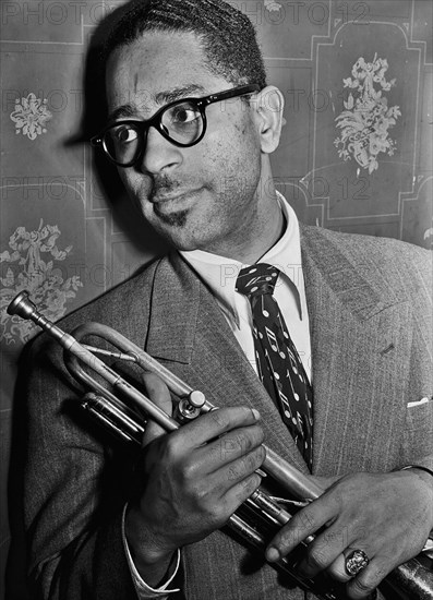 Portrait of Dizzy Gillespie, Famous Door, New York, N.Y., ca. June 1946