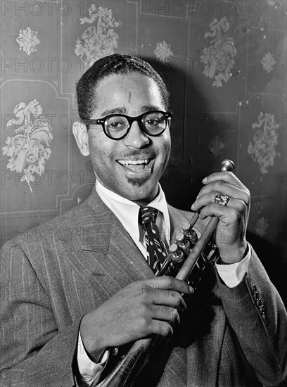 Portrait of Dizzy Gillespie, Famous Door, New York, N.Y., ca. June 1946