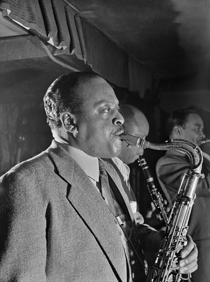 Portrait of Ben Webster, Bengasi, Washington, D.C., ca. May 1946