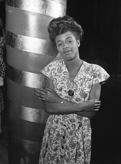 Portrait of Sarah Vaughan, ca. Sept. 1946