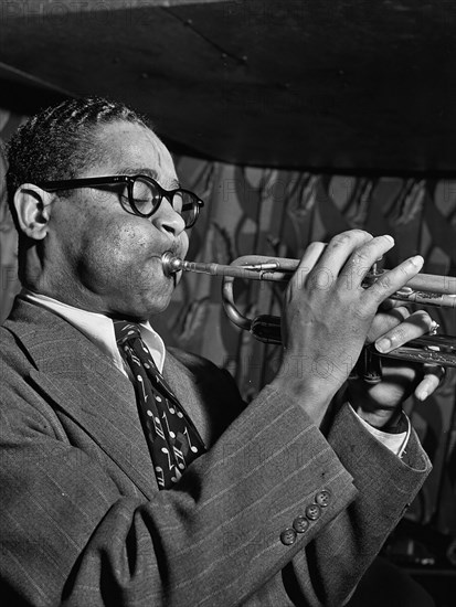 Portrait of Dizzy Gillespie, Famous Door, New York, N.Y., ca. June 1946