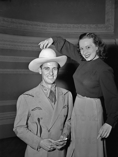 Portrait of Ernest Tubb, Carnegie Hall, New York, N.Y., Sept. 18-19, 1947